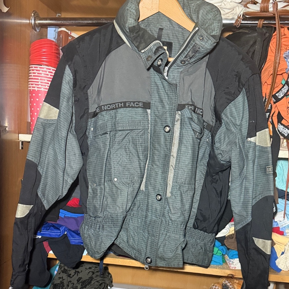 The North Face Black and Gray Ski Jacket